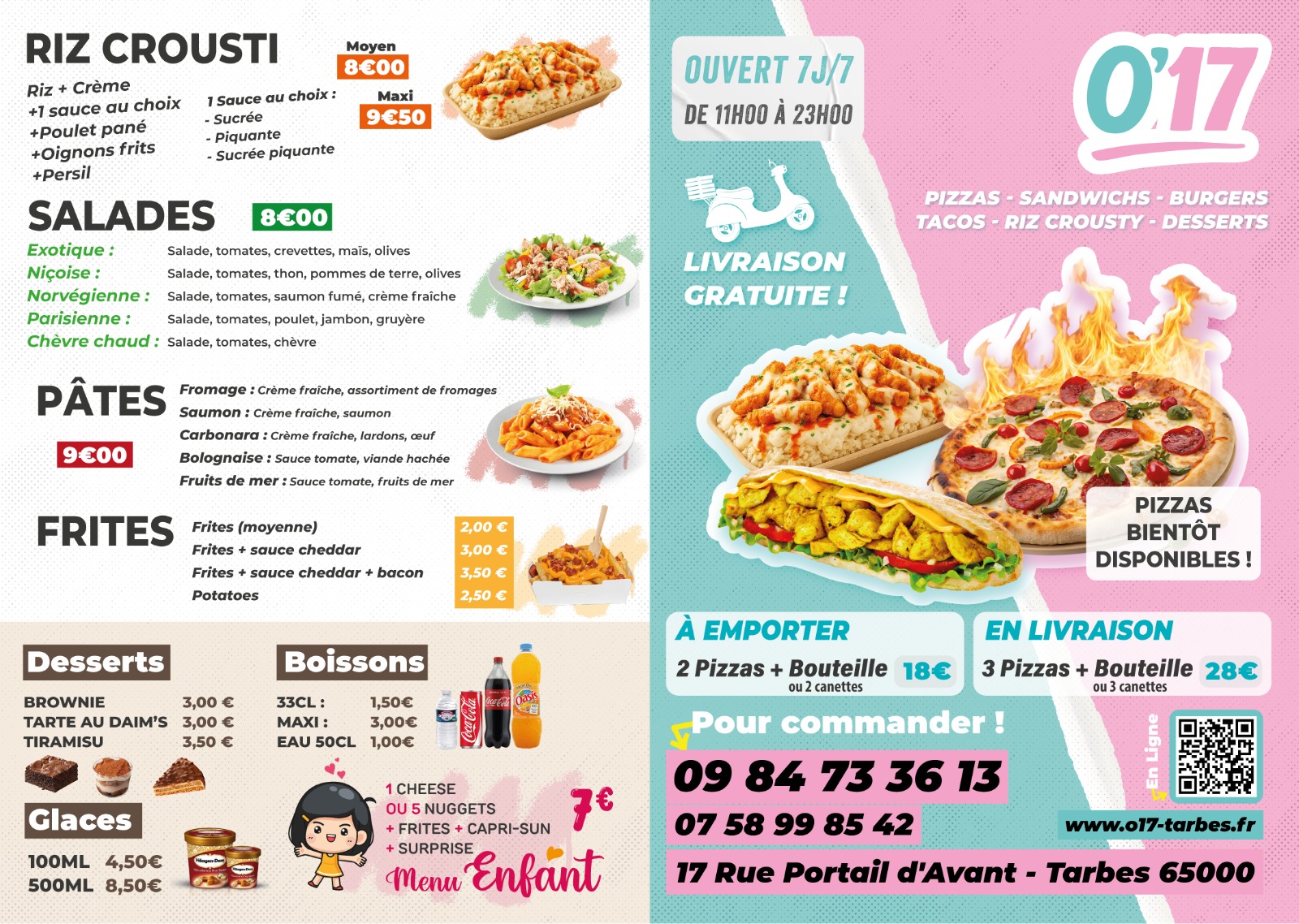 Menu Pizza Story - Page 1